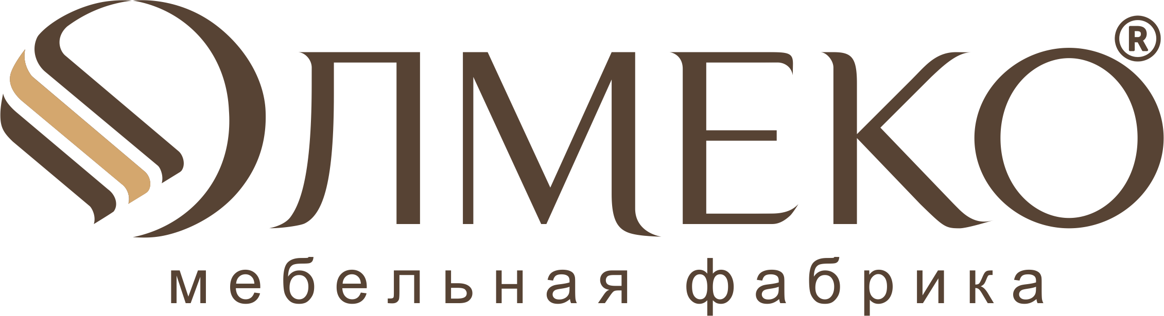 Логотип мебельной фабрики ОЛМЕКО